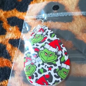 The Grinch Stole Christmas Oval Earrings